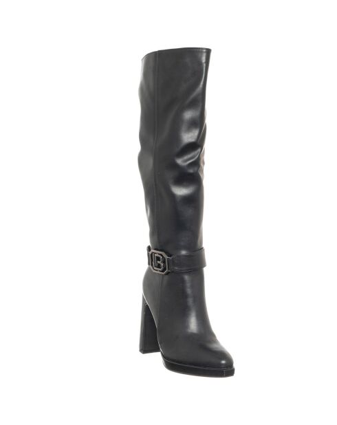 Bottes Sibilla noires - Talon 11 cm