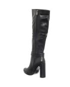 Bottes Sibilla noires - Talon 11 cm