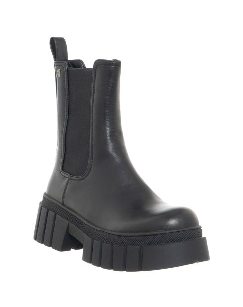 Chelsea boots Oriana noires - Talon 6 cm