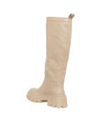 Bottes Teodosia beiges - Talon 5.5 cm