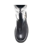 Bottes Simona noires - Talon 6 cm