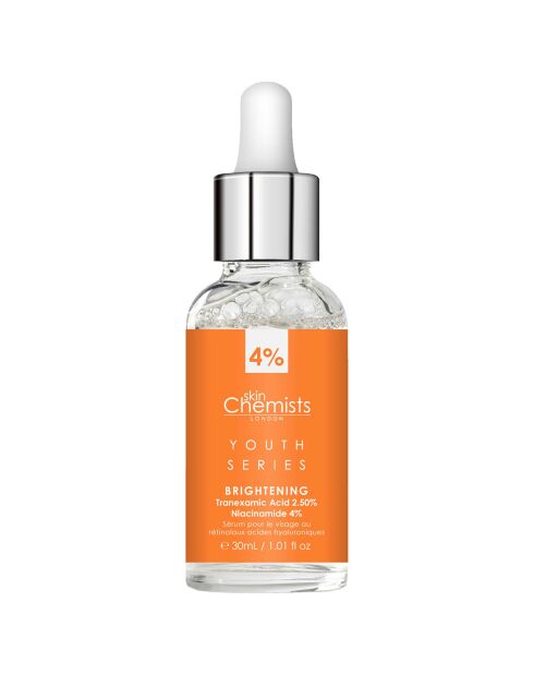 Aufhellendes Serum mit Tranexamsäure 2,5%, Niacinamid 4% — 30 ml