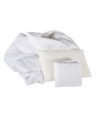 Pack prêt-à-dormir Reina 2.0 blanc - 90x190 cm