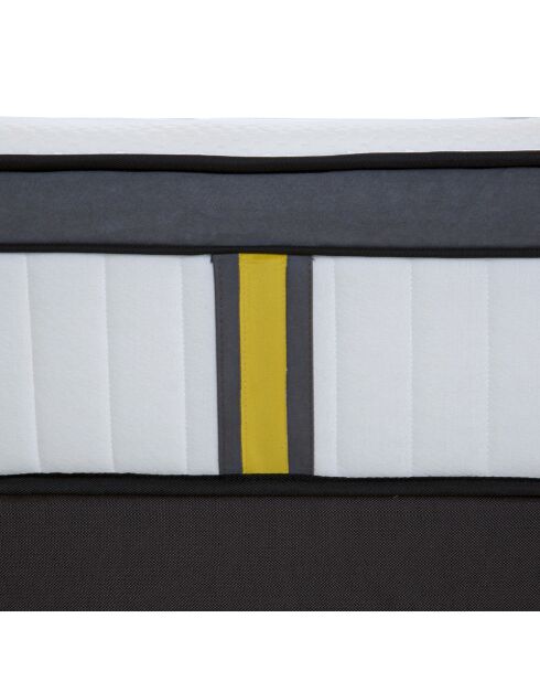 Matelas Tivoli Mémoire de forme et Mousse Supersoft blanc - 140x190 cm