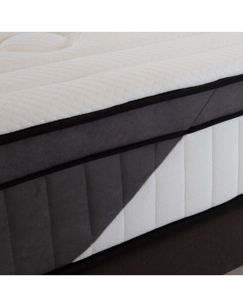 Matelas Tivoli Mémoire de forme et Mousse Supersoft blanc - 160x200 cm