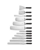 Spatule droite Pro Flex gris/noir - 25 cm