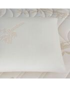 Oreiller à mémoire de forme bio blanc - 40x60 cm