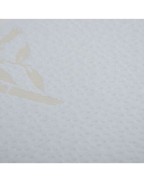 Traversin à Mémoire de forme BIO blanc - 150x35 cm