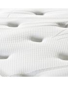 Matelas Mémoire de forme Privilège anthracite/blanc - 140x190 cm