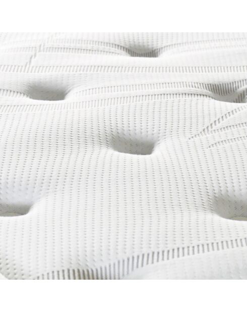 Matelas Mémoire de forme Privilège anthracite/blanc - 140x190 cm