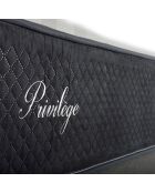 Matelas Mémoire de forme Privilège anthracite/blanc - 90x190 cm