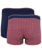 2 Boxers multicolores