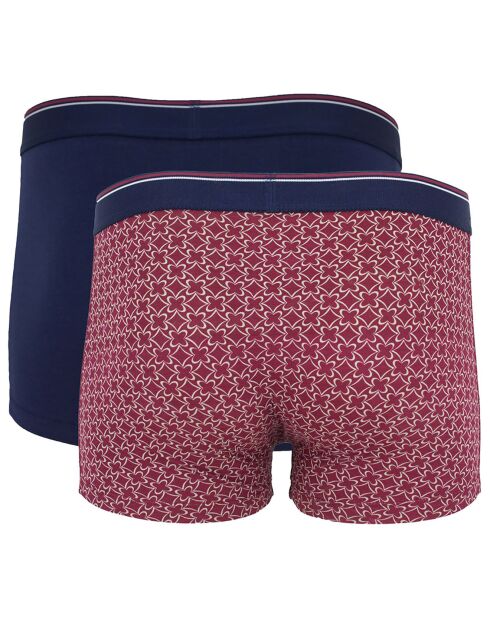 2 Boxers multicolores