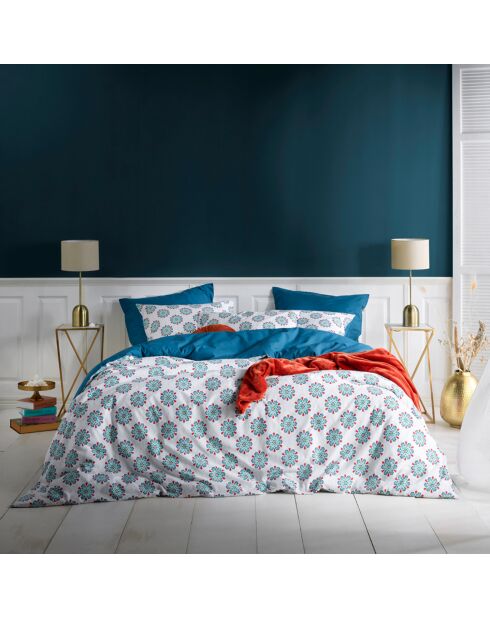 Parure housse de couette 100% Percale de Coton Holly dragon fly