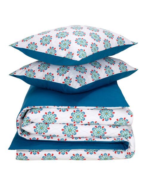 Parure housse de couette 100% Percale de Coton Holly dragon fly