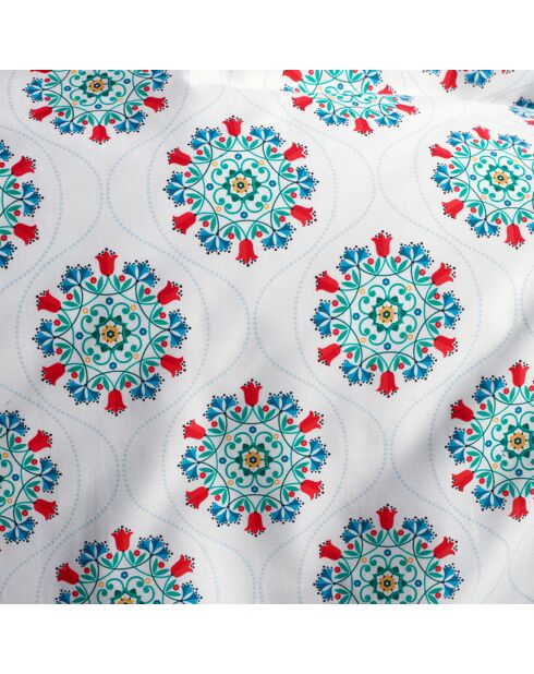 Holly drakenvlieg dekbedovertrekset van 100% katoen in perkal