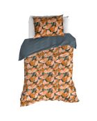 Parure housse de couette 100% Percale de Coton Aria june bug