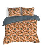 Parure housse de couette 100% Percale de Coton Aria june bug