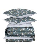 Parure housse de couette 100% Percale de Coton Acacia nimbus cloud