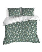 Parure housse de couette 100% Percale de Coton Acacia nimbus cloud