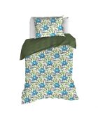Parure housse de couette 100% Percale de Coton Bellflower eden