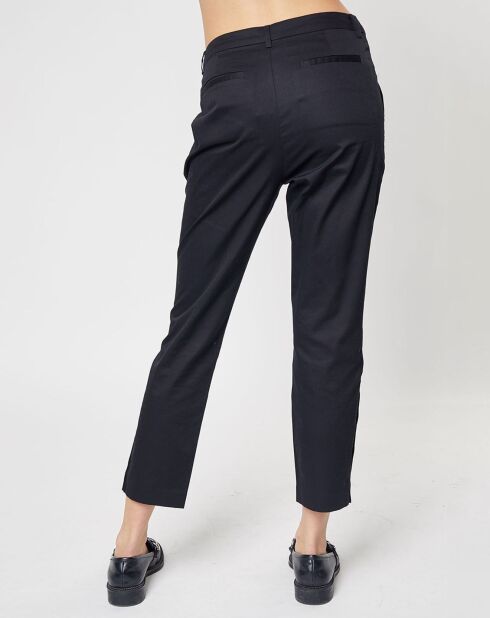 Pantalon chino Palmito en Coton noir