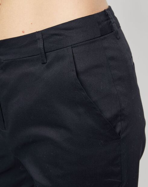 Pantalon chino Palmito en Coton noir