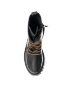 Boots en Cuir Gruda noires