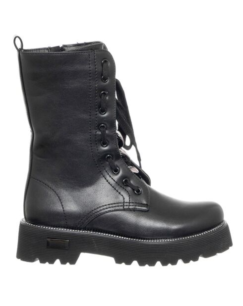Elbri schwarze Stiefel