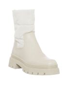 Beige nylon laarzen
