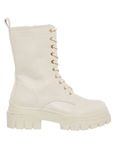 Beige laarzen Crita