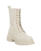 Beige laarzen Crita