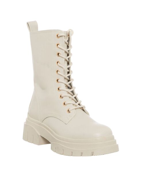 Beige laarzen Crita