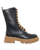 Boots Gratu noir/marron