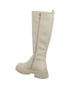 Stivali Pruna beige