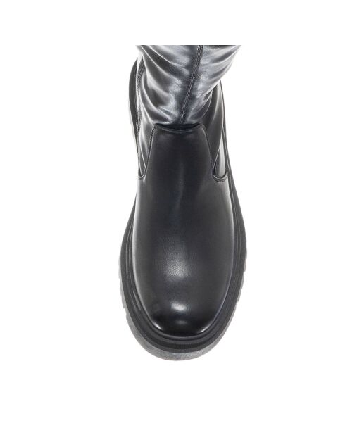 Schwarze Grebi-Stiefel