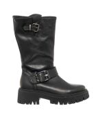 Bottes en Cuir Etto noires