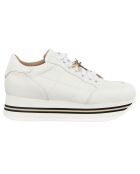Sneakers en Cuir Ittif blanches