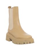 Boots en Cuir Olcy beiges