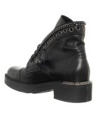 Boots en Cuir Savage noires