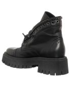 Boots en Cuir Vitello noires