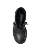Boots en Cuir Vitello noires