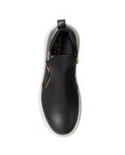 Sneakers en Cuir Vitello noires