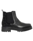 Boots en Cuir Dello noires