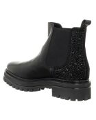 Boots en Cuir Dello noires