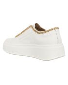 Sneakers en Cuir Morro blanches