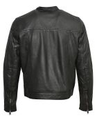 Veste en Cuir Balsin noire