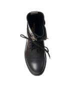 Boots en Cuir Milla noires