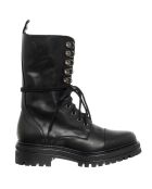 Boots en Cuir Milla noires