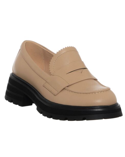 Mocassins Trose beiges